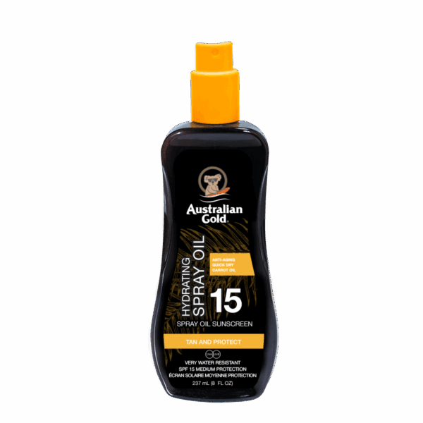 Australian Gold - SPF15 Spray Oil With Carrot Oil